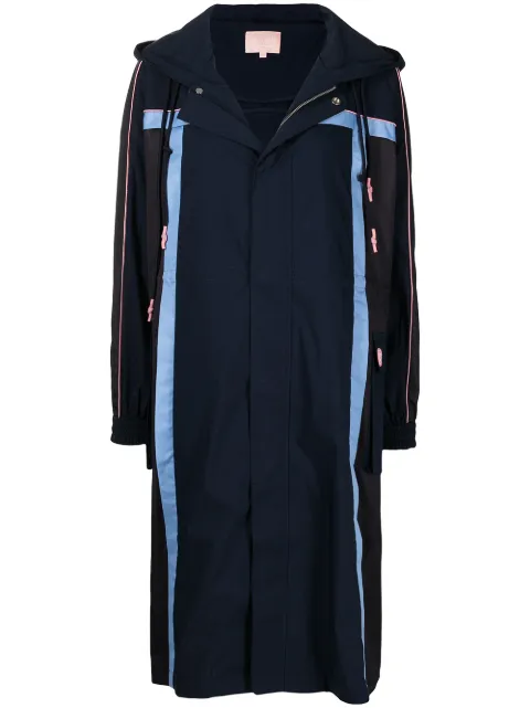 BAPY BY *A BATHING APE® contrast-panel raincoat