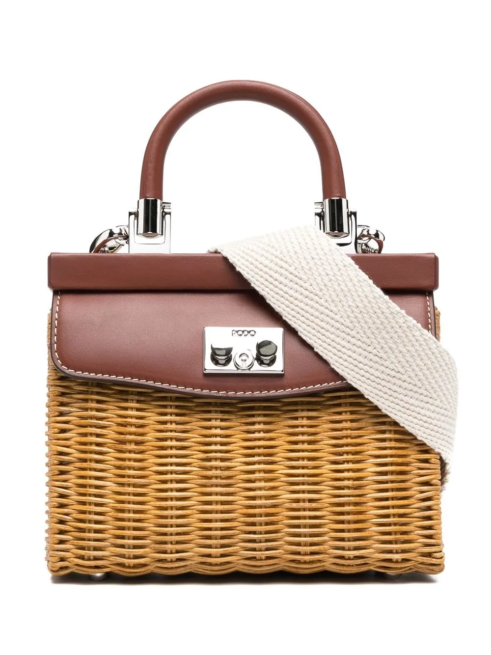 Rodo Small Paris Straw Tote Bag Farfetch