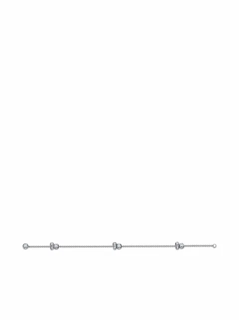 Pragnell pulsera Bubbles en oro blanco de 18kt con diamantes