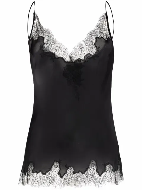 Carine Gilson top con tirantes finos