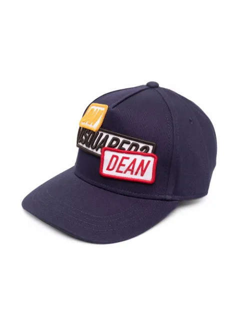 DSQUARED2 KIDS gorra con parche del logo
