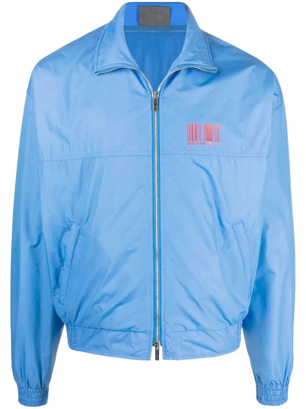 

VTMNTS Barcode technical light jacket - Blue