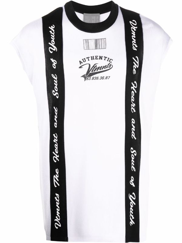 VTMNTS logo-tape Tank Top - Farfetch