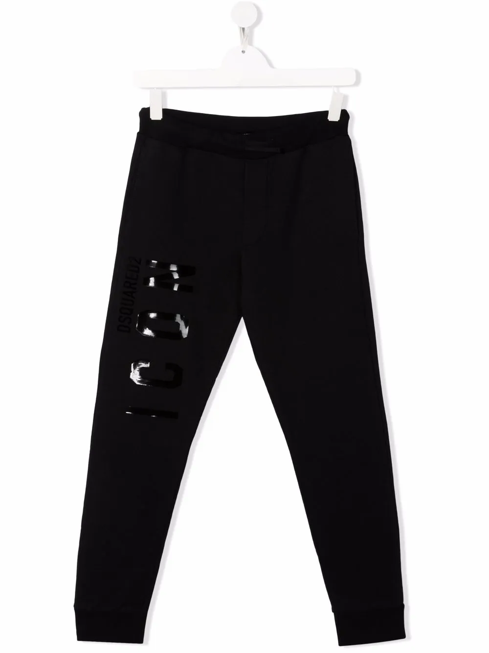 

Dsquared2 Kids pants con logo estampado - Negro