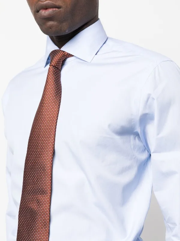 Barba Cotton Classic Shirt - Farfetch