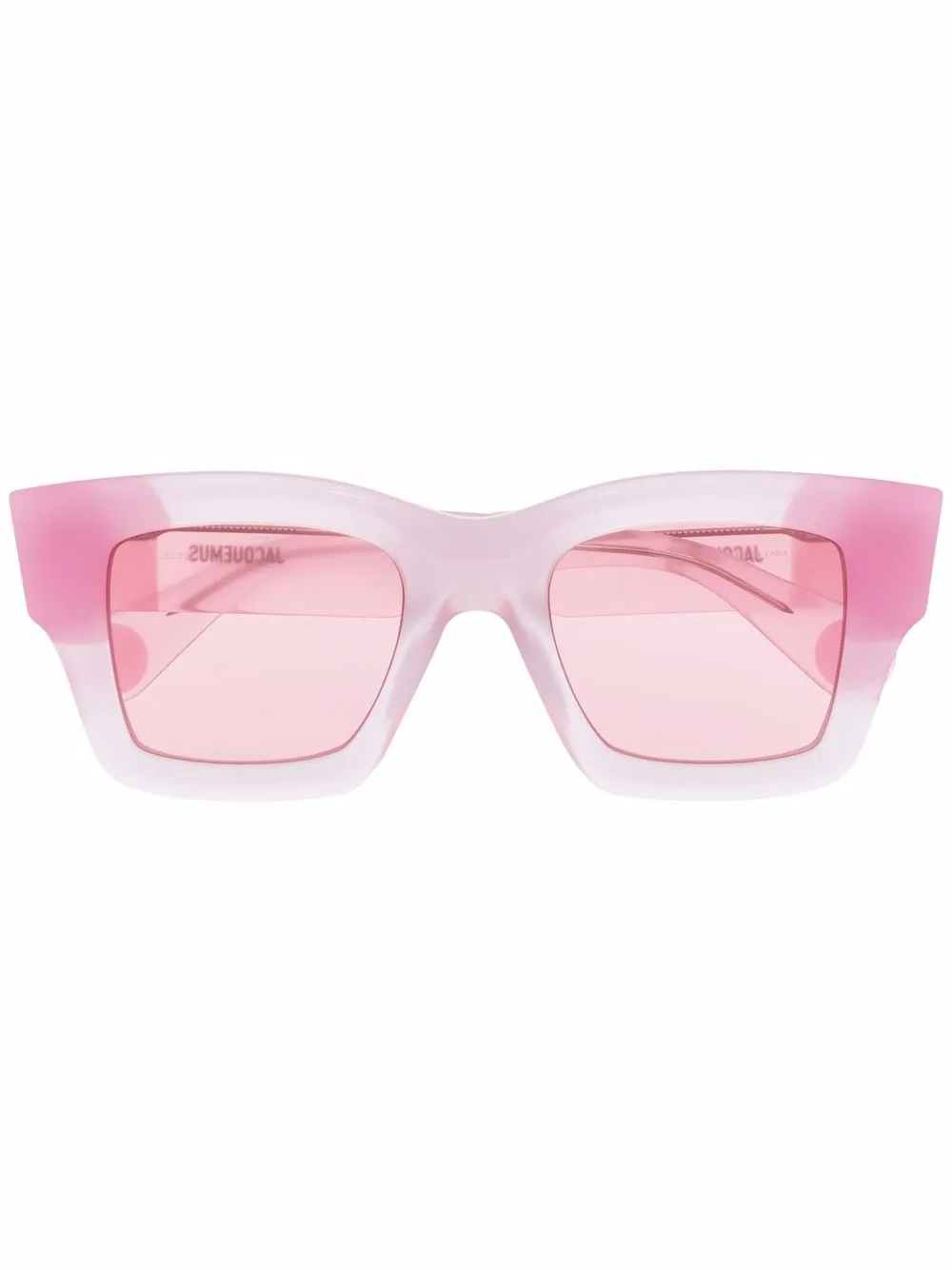 

Jacquemus lentes de sol Nocio con armazón wayfarer - Rosado