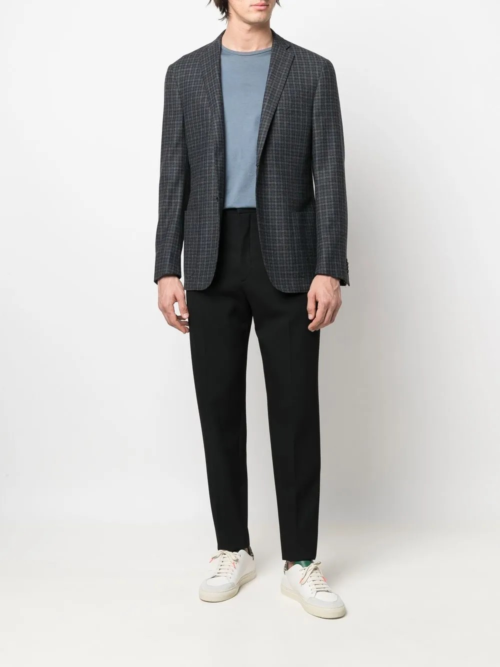 

Corneliani single-breasted blazer - Blue