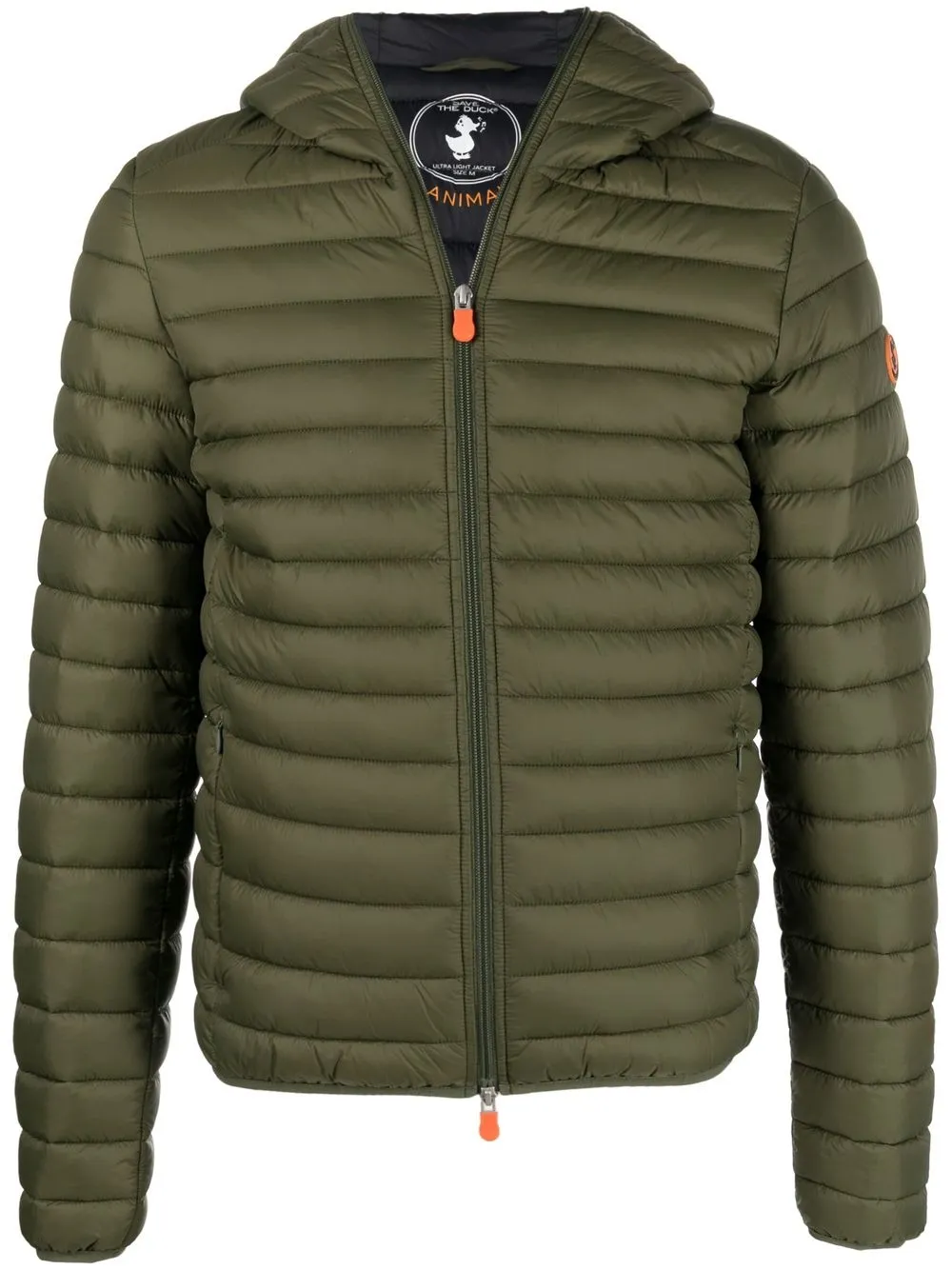 

Save The Duck quilted padded jacket - Green