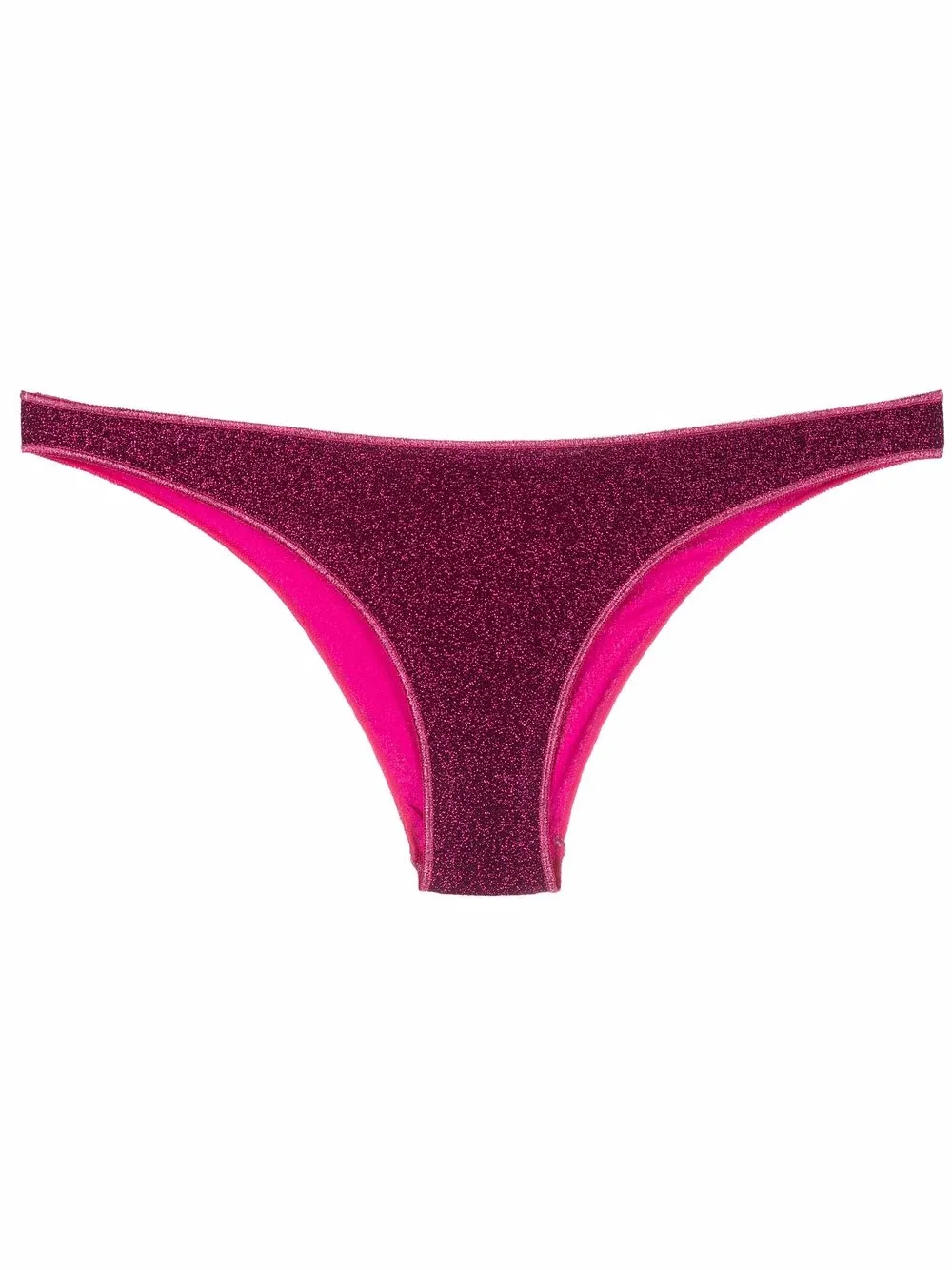 

Oséree bikini bottom con glitter - Rosado