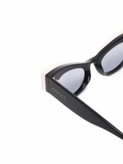 gucci crystal cat eye sunglasses