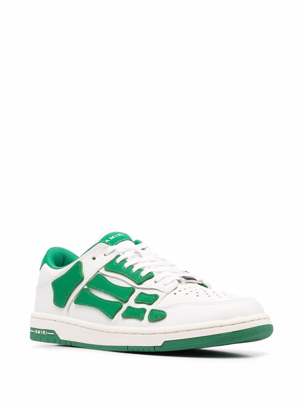 AMIRI MA-1 White / Green Low Top Sneakers - Sneak in Peace