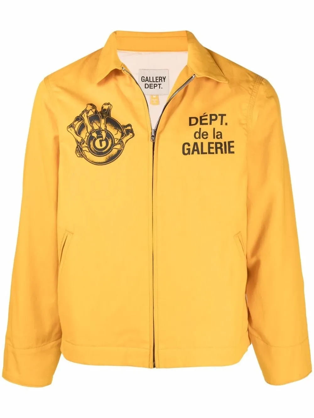graphic-print light jacket | GALLERY 