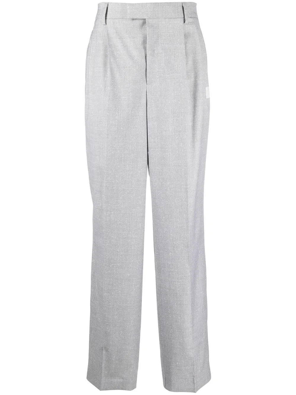 

VTMNTS pantalones anchos con pinzas - Gris