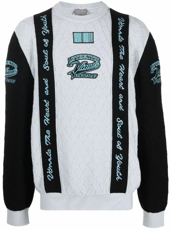 VTMNTS Varsity Logo Crewneck Sweater 