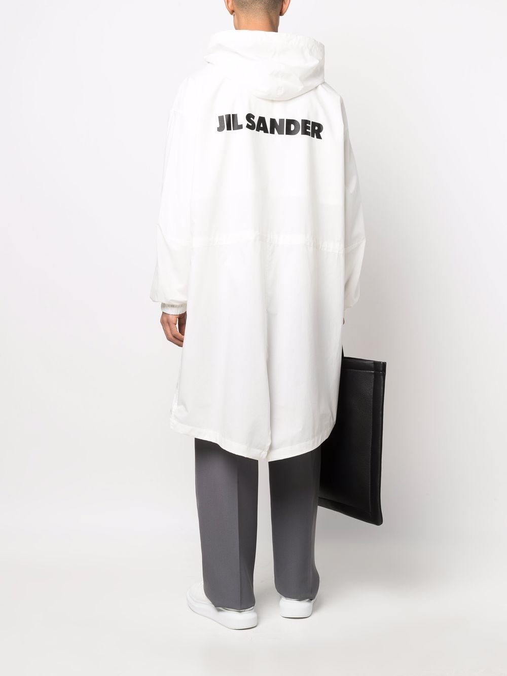 фото Jil sander плащ с логотипом