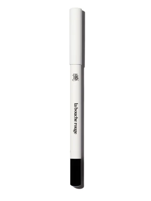 La bouche rouge Le Khôl Noir eyeliner