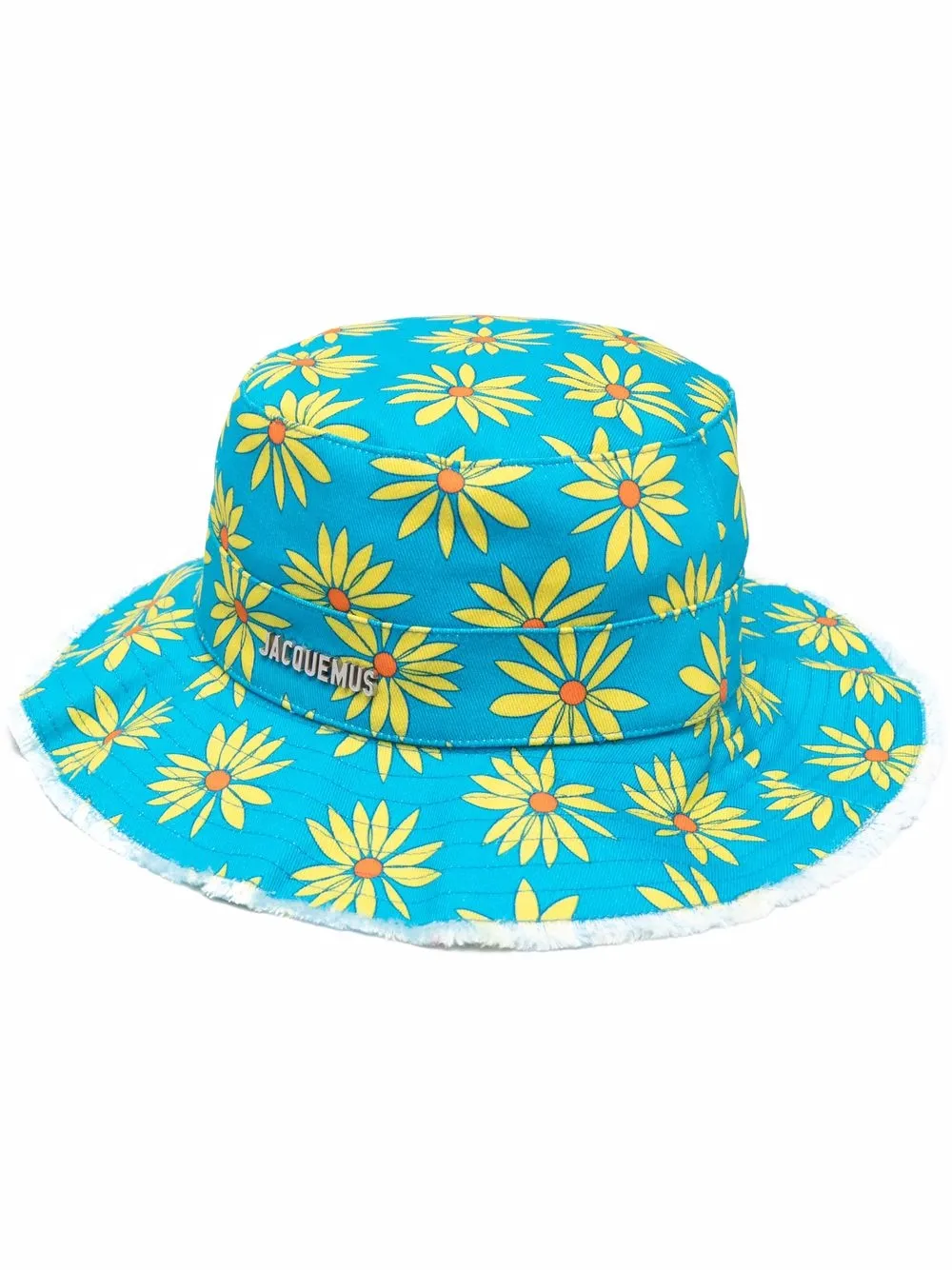 

Jacquemus sombrero de verano Le bob Artichaut con estampado de amapolas - Azul