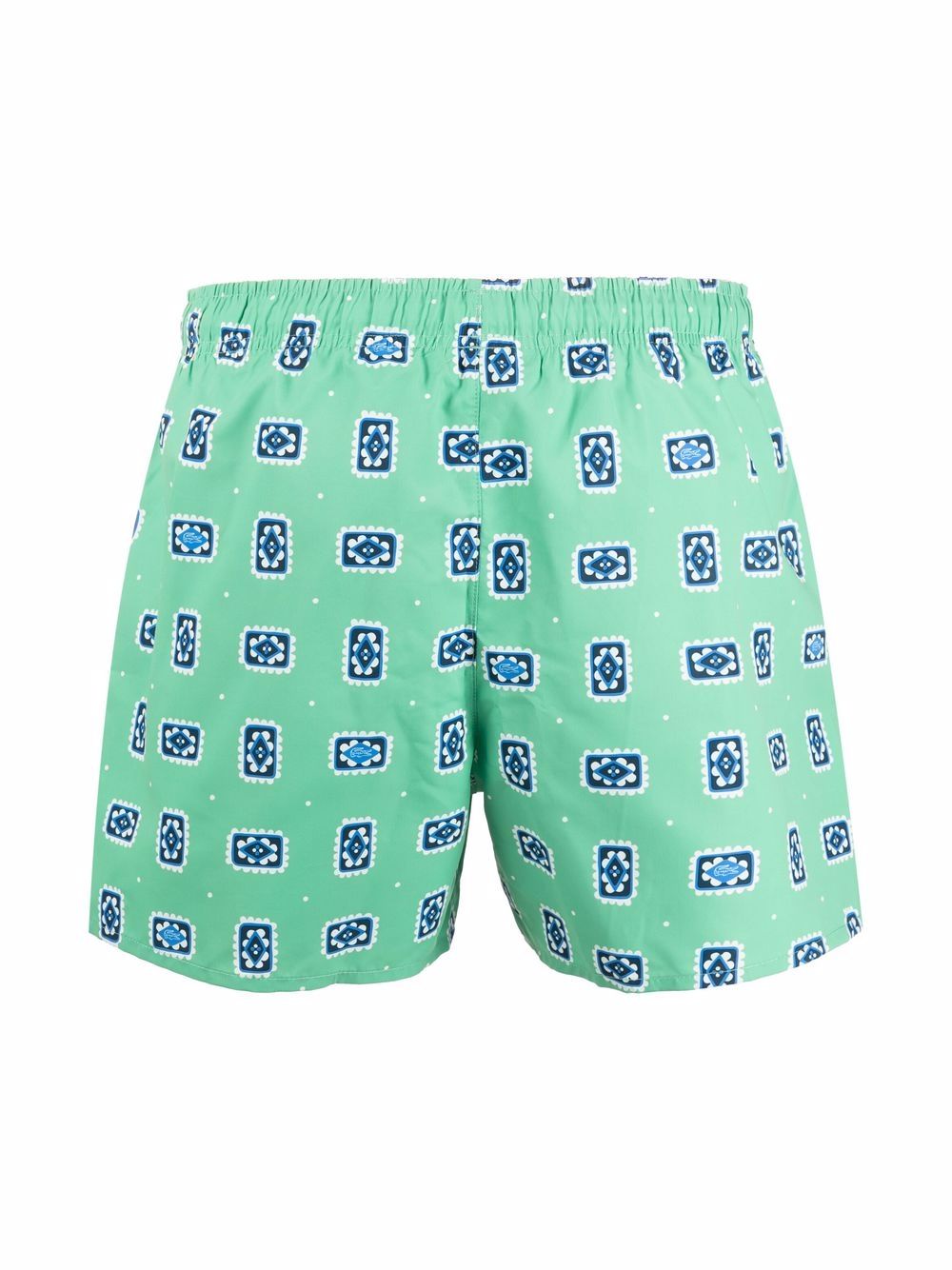 фото Lacoste live graphic-print swim shorts