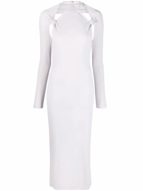 Jacquemus La robe Nodi knotted cut-out dress