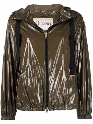 Herno Monogram Jacquard Shirt Jacket