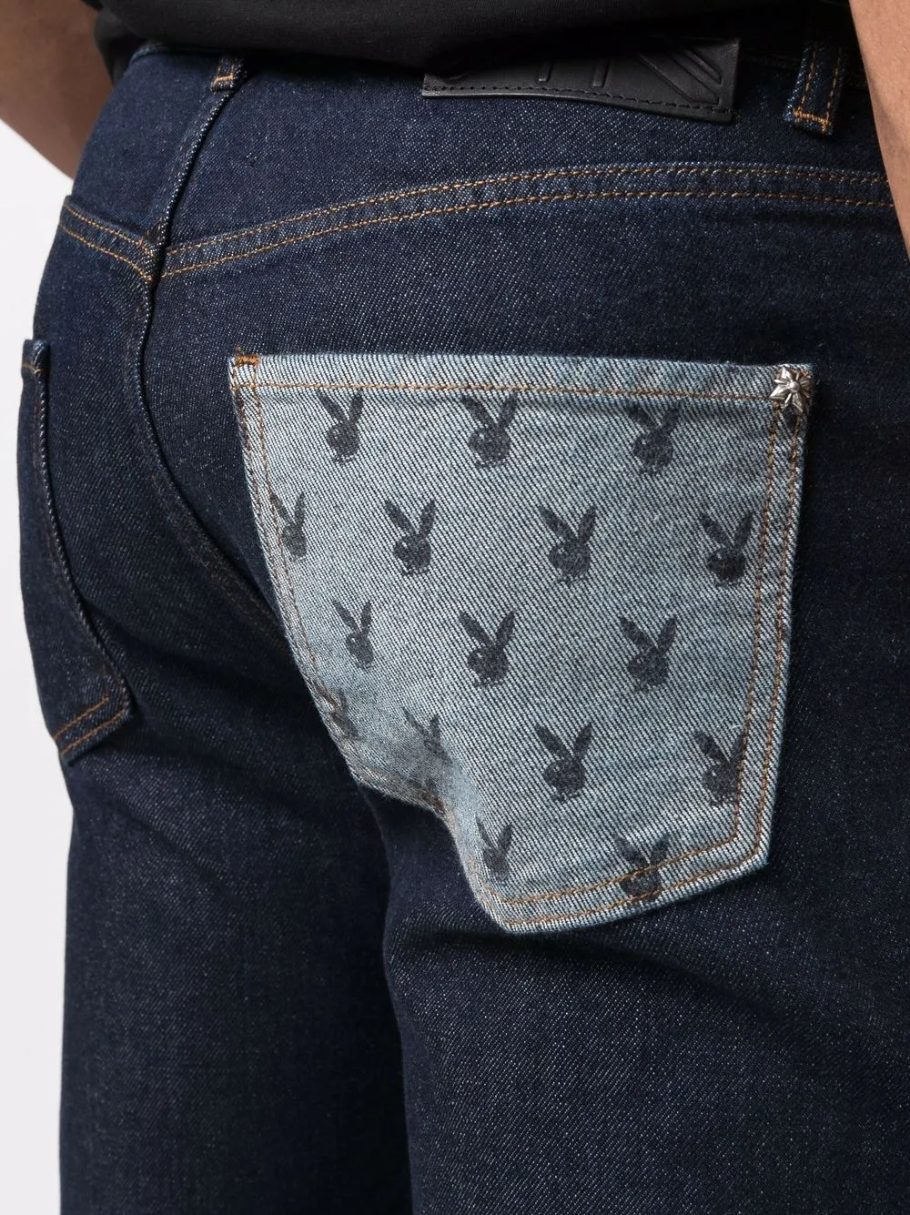 John Richmond Playboy bunnyprint jeans Smart Closet