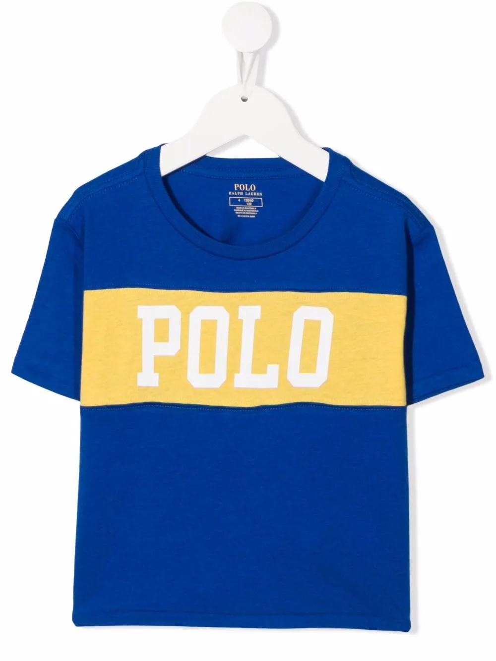 

Ralph Lauren Kids playera con logo estampado - Azul