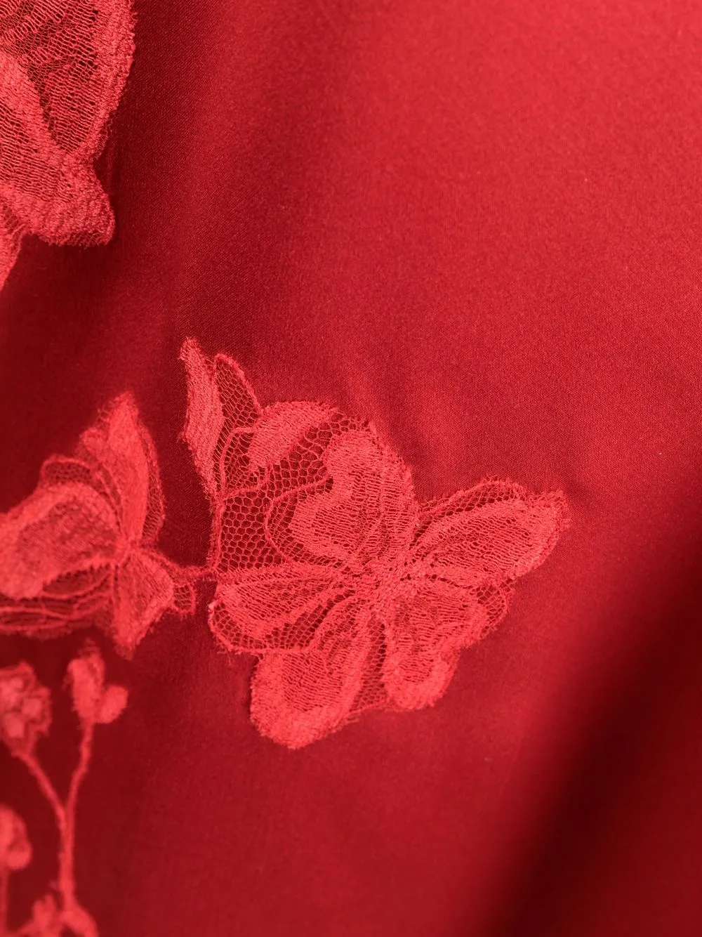 Carine Gilson Nachthemd met bloemenprint Rood