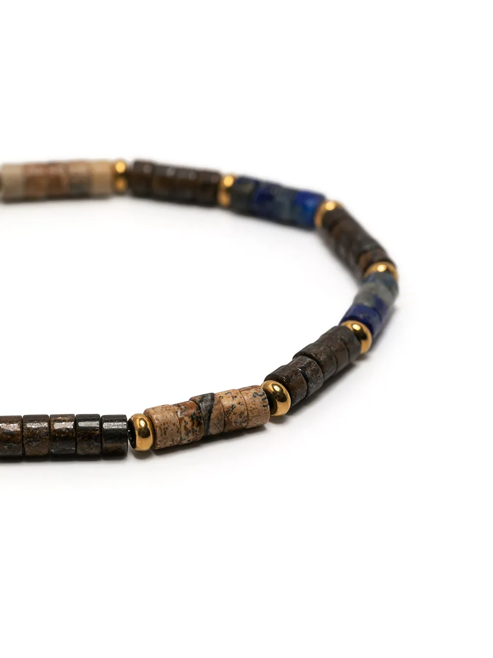  Nialaya Jewelry Armband Mit Türkisperlen   Braun 