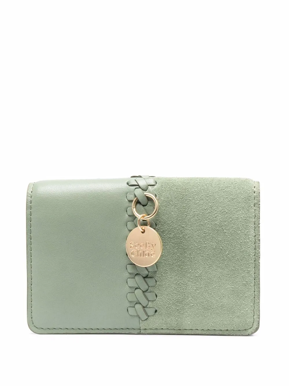 See by Chloé плетеный кошелек