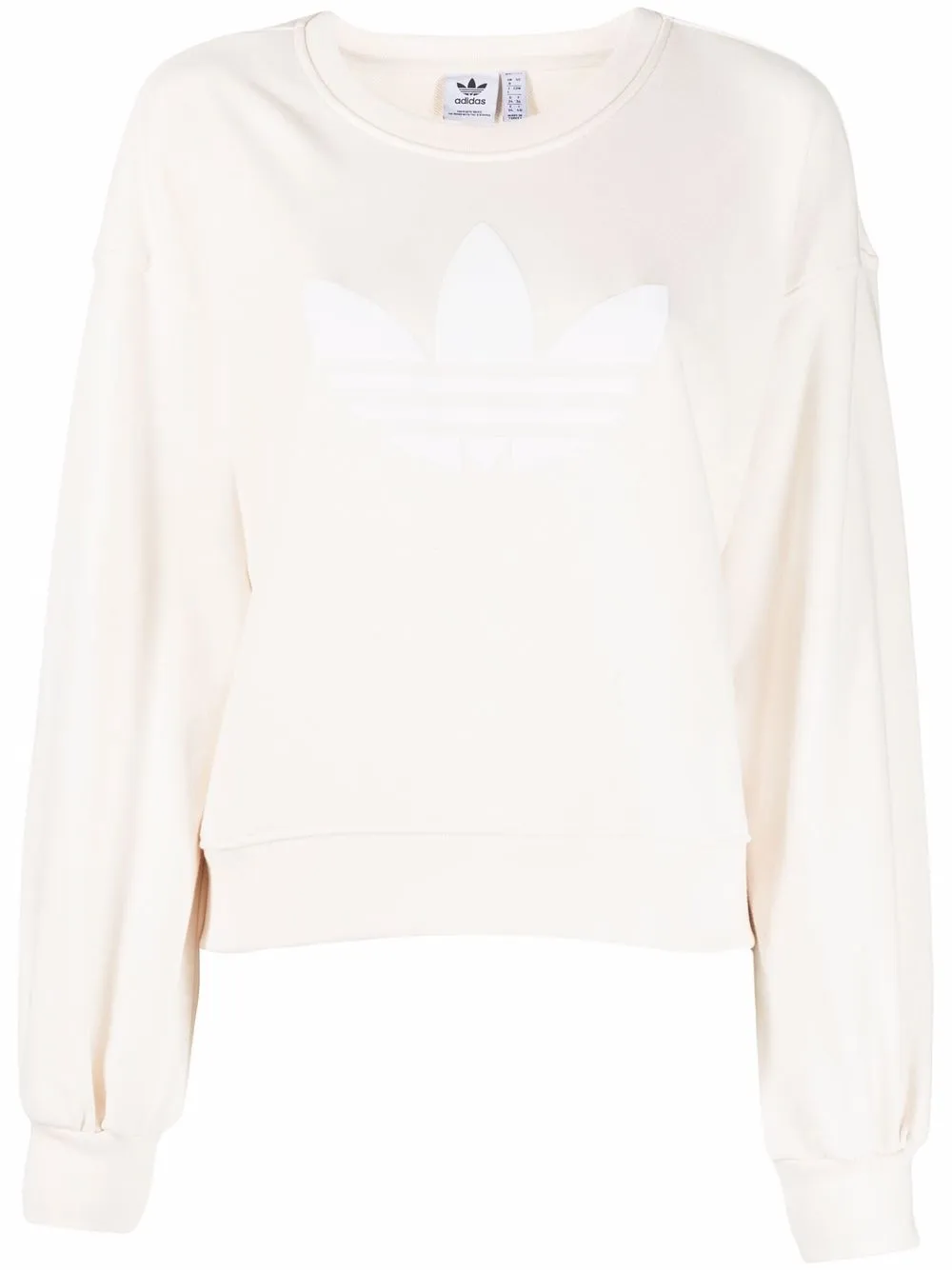 

adidas sudadera con logo estampado - Neutro