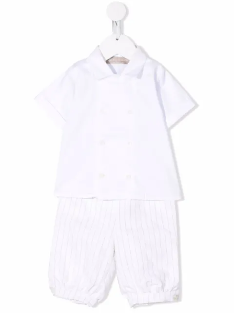 La Stupenderia colour-block two-piece set