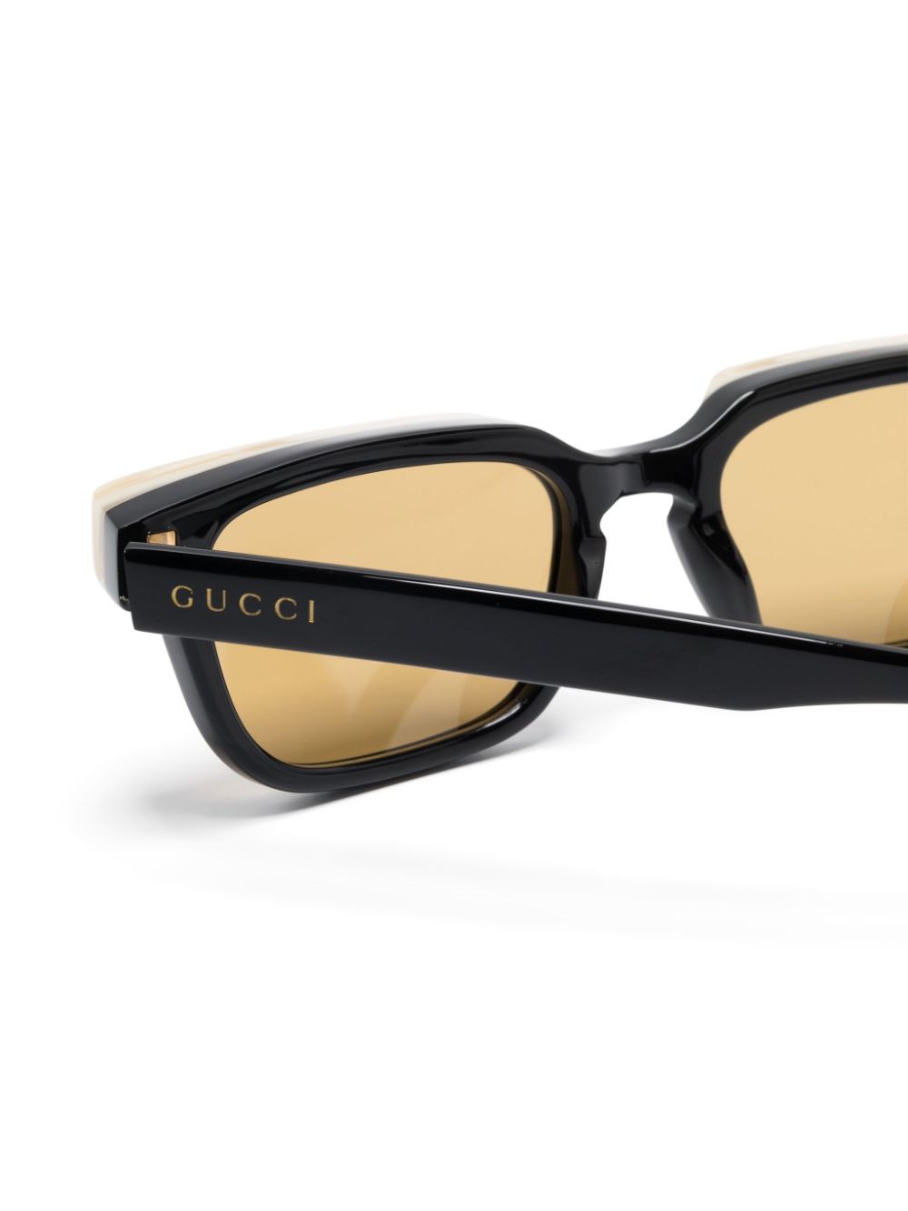 Gucci Eyewear 3D ディテール サングラス | ブラック | FARFETCH JP