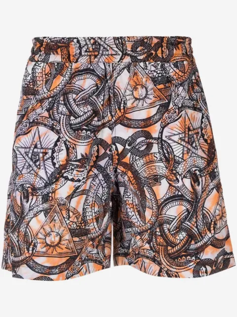 Aries short de bain à imprimé graphique