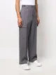 Jil Sander pressed-crease cargo-pockets straight trousers