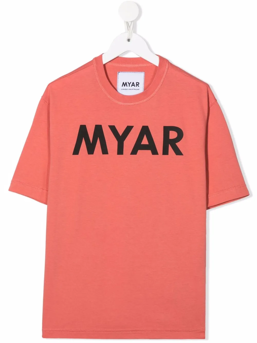 

MYAR KIDS playera con logo estampado - Rosado