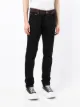 Alexander McQueen contrasting waistband slim-fit jeans