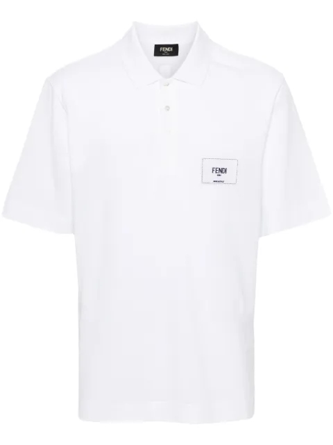 FENDI cotton polo shirt