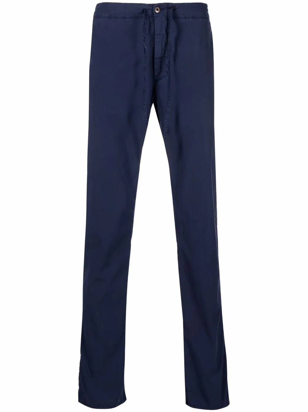 

Incotex pantalones slim con cordón en pretina - Azul