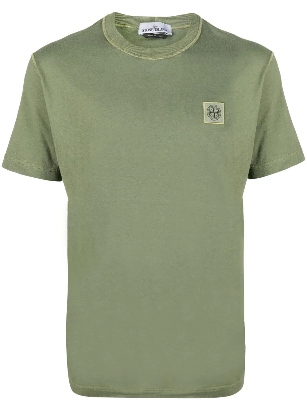 

Stone Island logo patch cotton T-shirt - Green