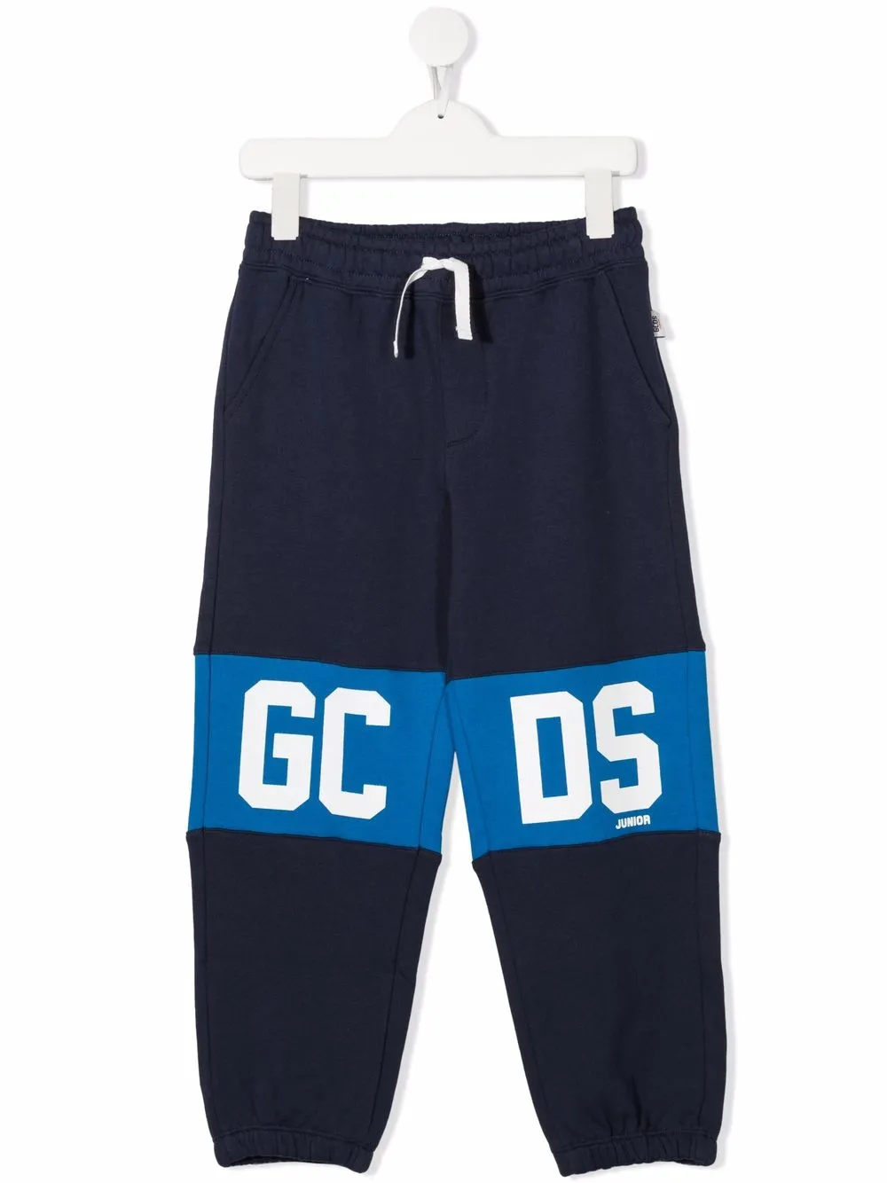 

Gcds Kids pants con logo estampado - Azul