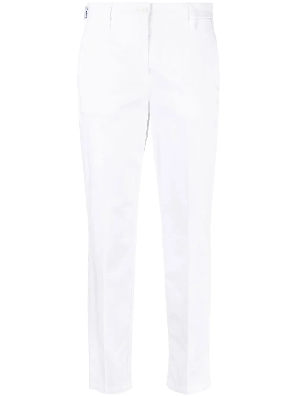 Jacob Cohën stretch-cotton tapered chinos - White