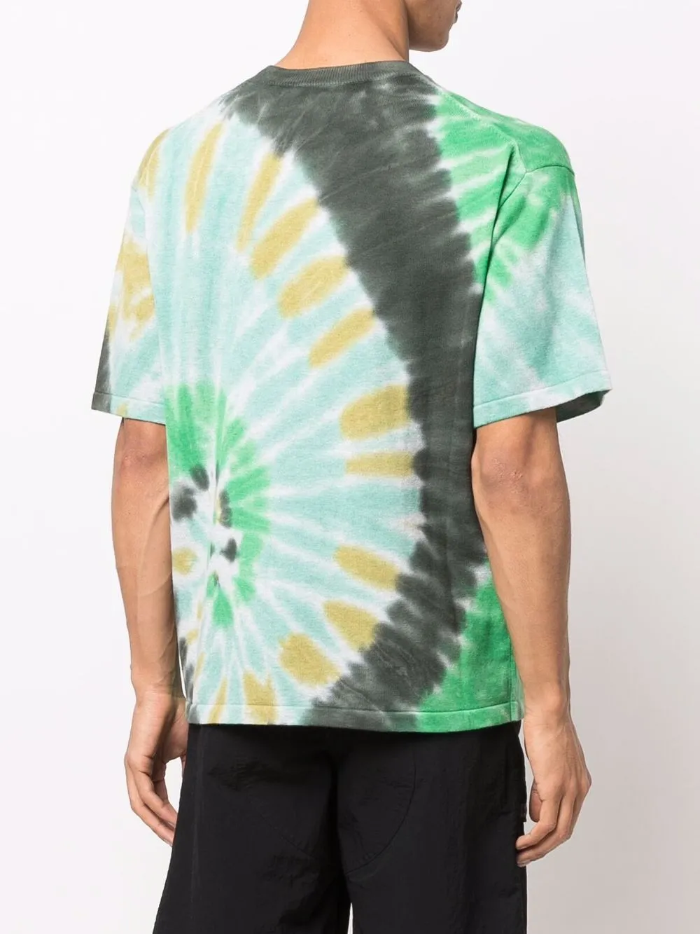 фото Kenzo tie-dye print cotton t-shirt