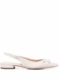 Kate Spade bow-detail ballerina shoes - Neutrals