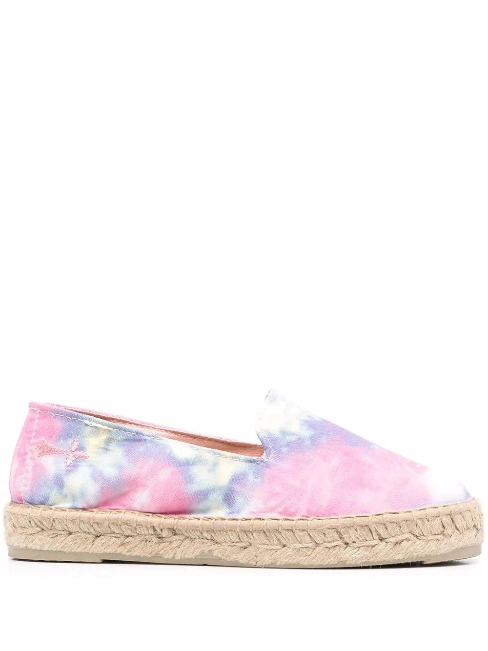 

Manebi tie-dye flat espadrilles - Pink