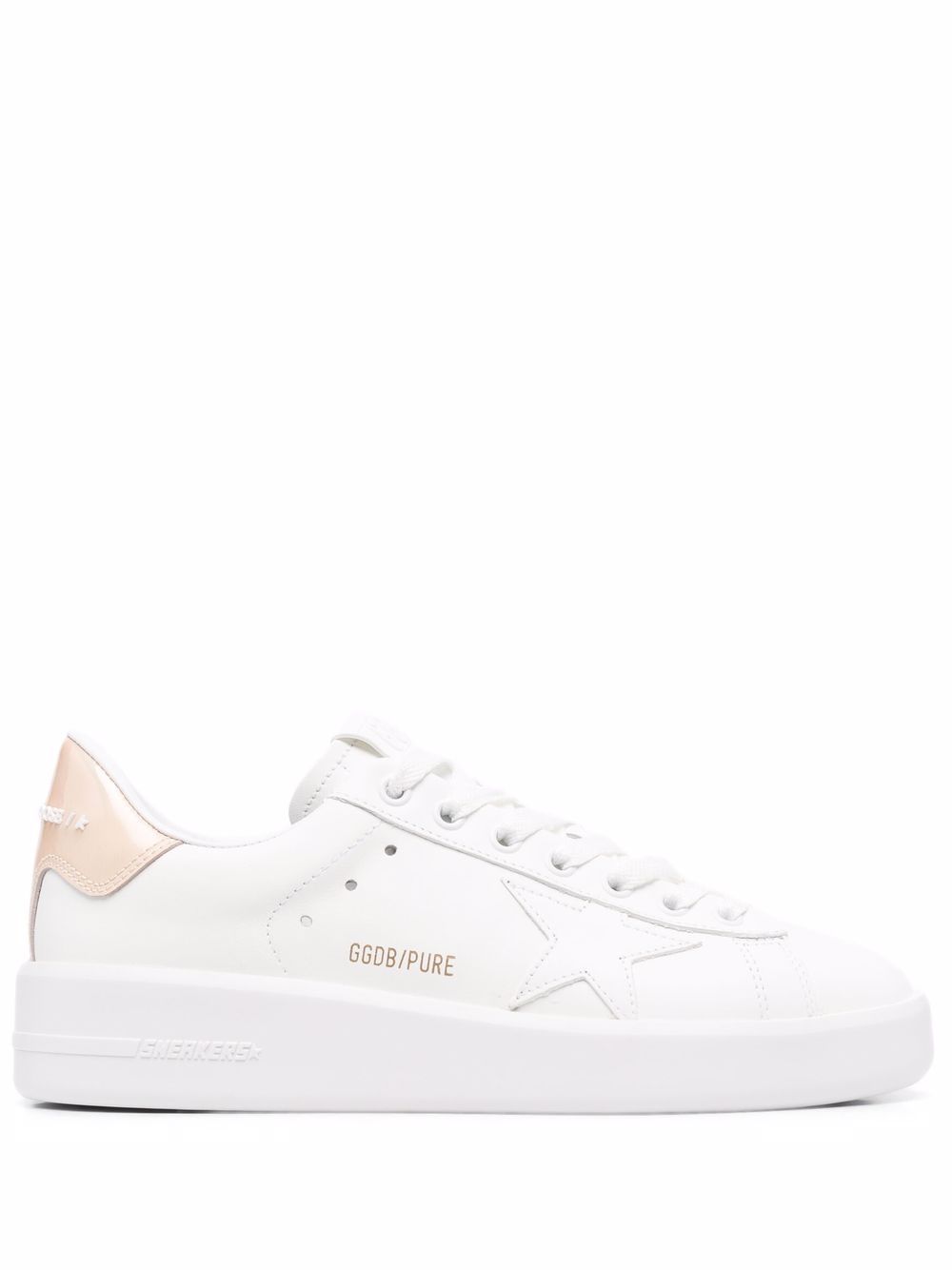 

Golden Goose Purestar leather sneakers - White