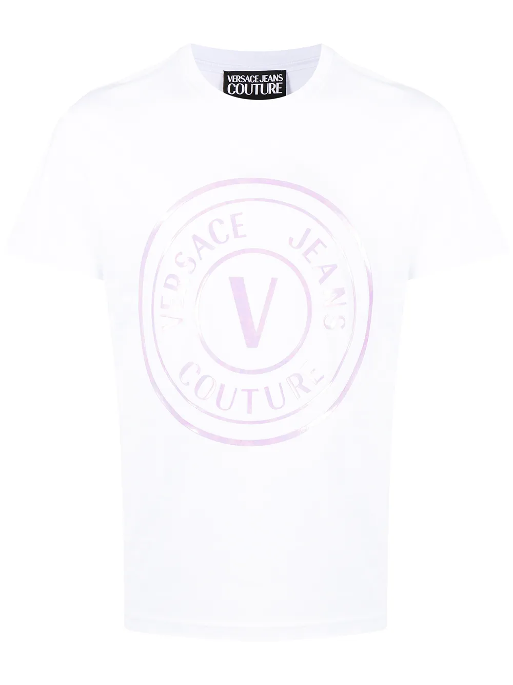 

Versace Jeans Couture playera con logo estampado - Blanco