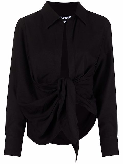 Jacquemus Le Bahia long-sleeve shirt