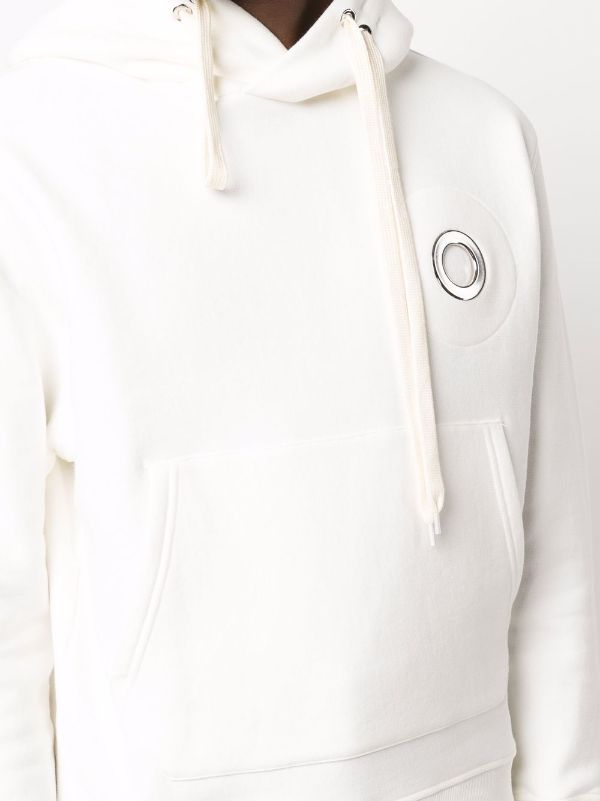 Craig Green eyelet-embellished Fleece Hoodie - Farfetch