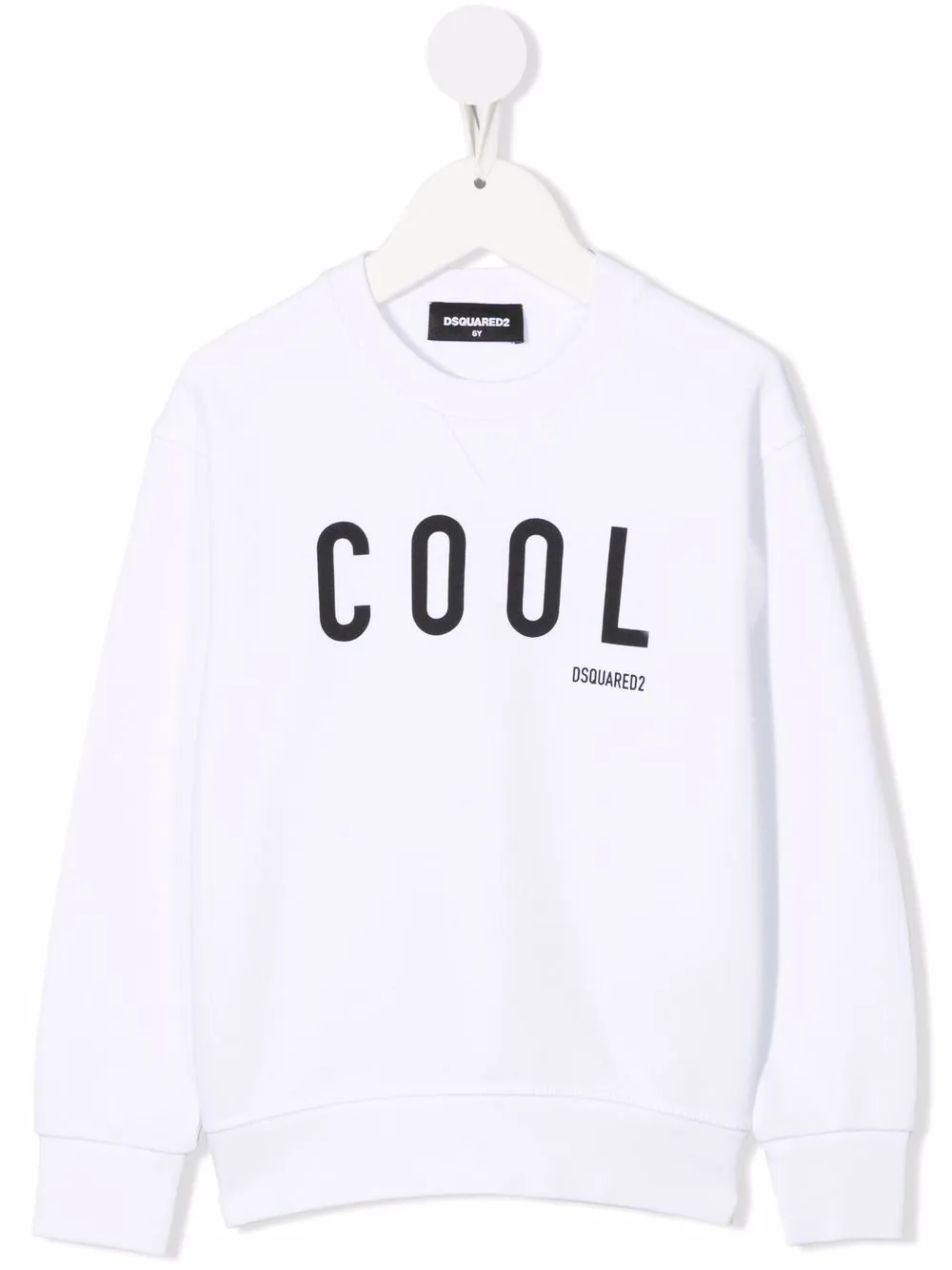 

Dsquared2 Kids sudadera Cool con eslogan estampado - Blanco