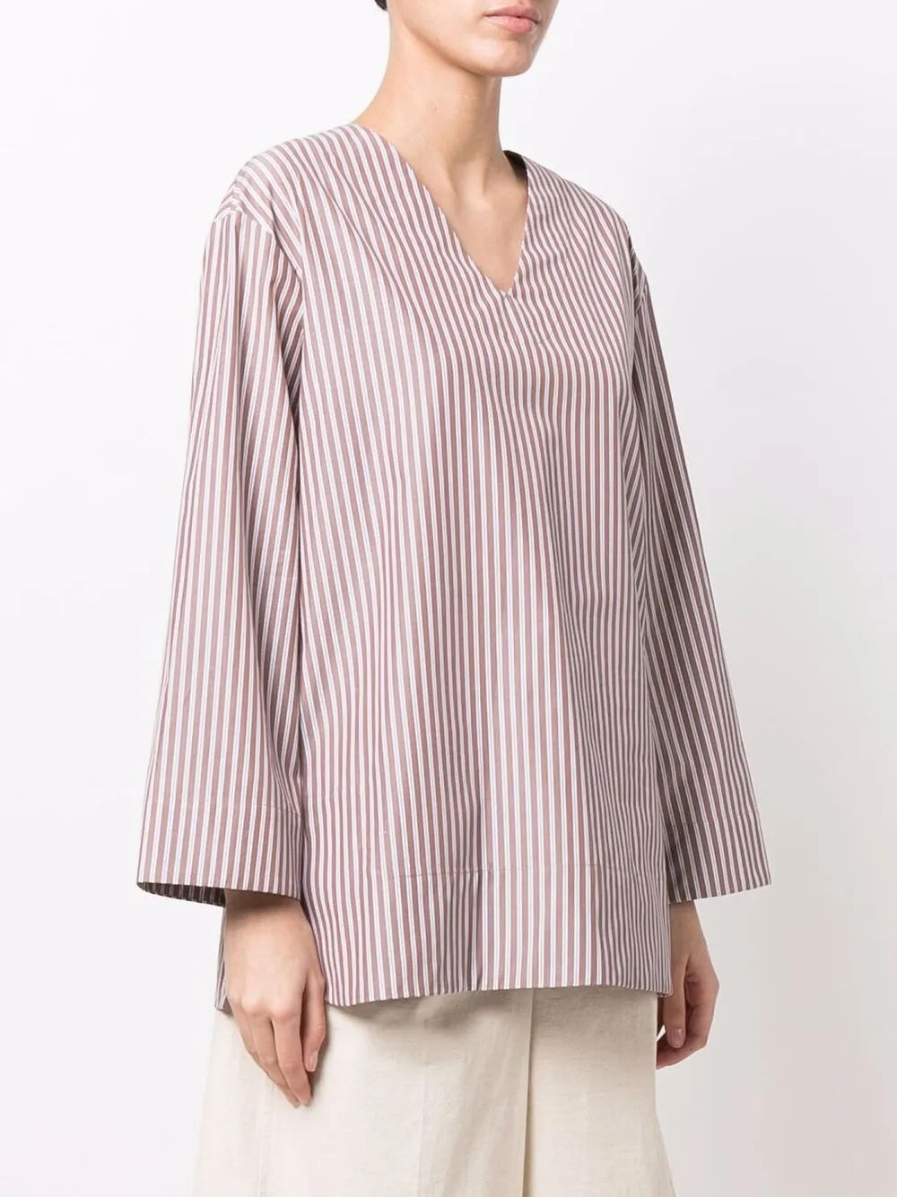 Max Mara Oversized blouse Bruin